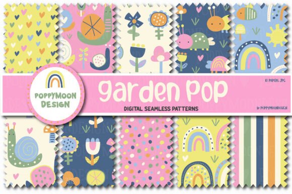 Download Garden Pop Paper Set - Set Collection